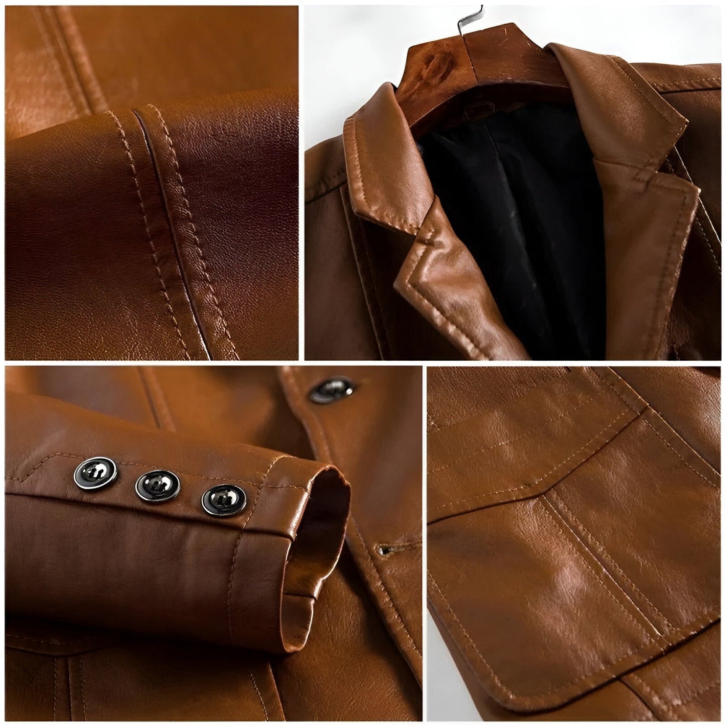 Tom™ | Edle Lederjacke