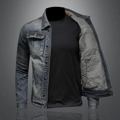 Carl - Retro-Denimjacke